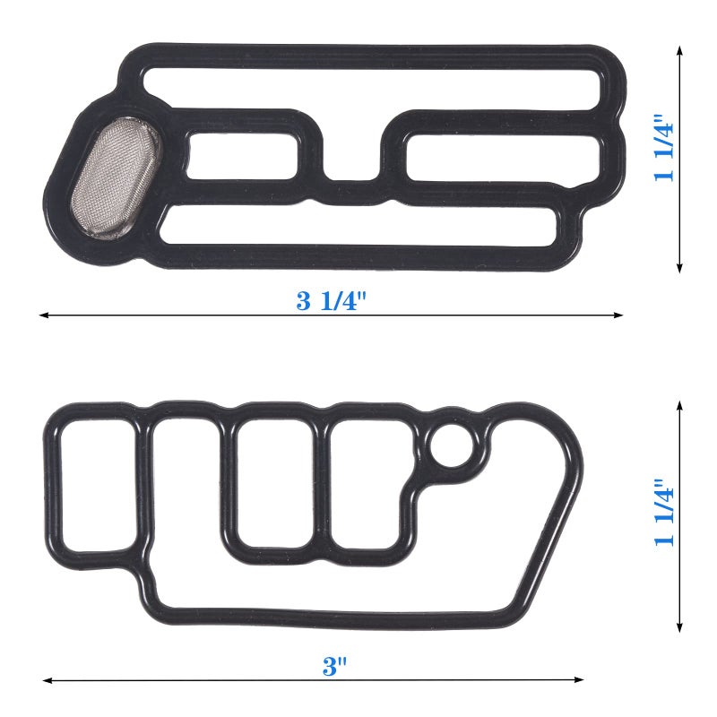 HIHIAV 15815-R70-A01 15845-R70-A01 918-056 الاسطوانة VVT VTEC الملف اللولبي بكرة صمام طوقا ل أكورا RDX هوندا أكورد كروس أوديسي الطيار 3.5L 2008 2009 2010 2011 2012 2013 2014 2015 2016 2 قطعة - Image 3